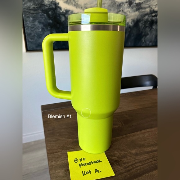 *RARE HTF* BNWT Stanley x Starbucks Lime Green 40oz Quencher (Philippines) - Picture 3 of 9